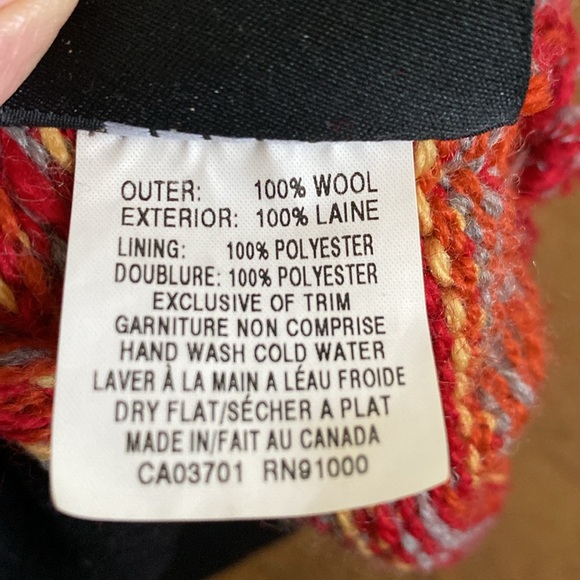 Merkley headgear vail bright multi colour red orange yellow grey! beanie/hat - Picture 7 of 16